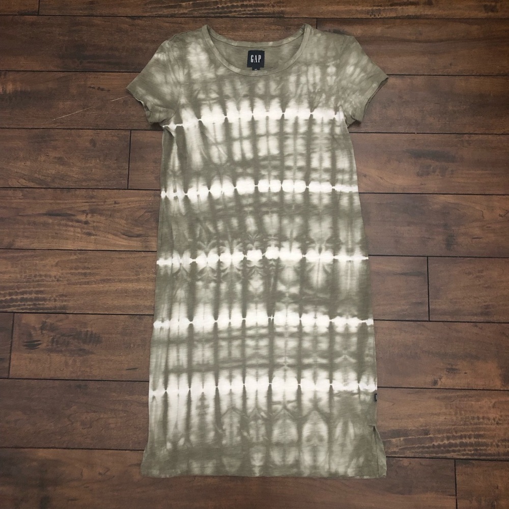 GAP Tie-Dye Cotton Modal T-Shirt Dress